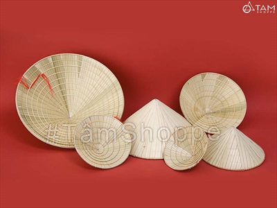 Nón lá trang trí hàng đẹp nhiều cỡ NON-T-01